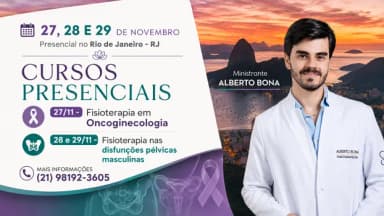 COMBO - Fisioterapia em oncoginecologia + Fisioterapia nas disfunções pélvicas masculinas (RJ) em Rio de Janeiro