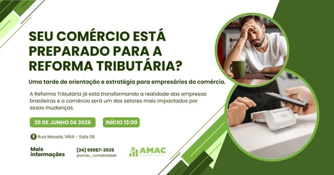 Imagem do Comércio em Alerta: Entenda a Reforma Tributária