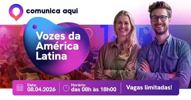 Imagem do Comunica Aqui | Vozes da América Latina: Perspectivas 2026