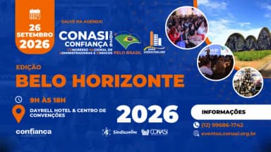 CONASI CONFIANÇA Belo Horizonte 2026 - Congresso Nacional de Administradoras e Síndicos em Belo Horizonte