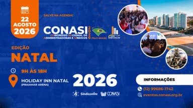 CONASI Natal 2026 - Congresso Nacional de Administradoras e Síndicos pelo Brasil em Natal