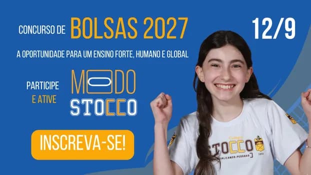 Imagem do Concurso de Bolsas 2027 - 12 de Setembro