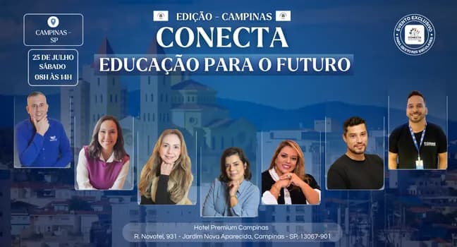 Imagem do Conecta Campinas - Um encontro transformador para gestores escolares!