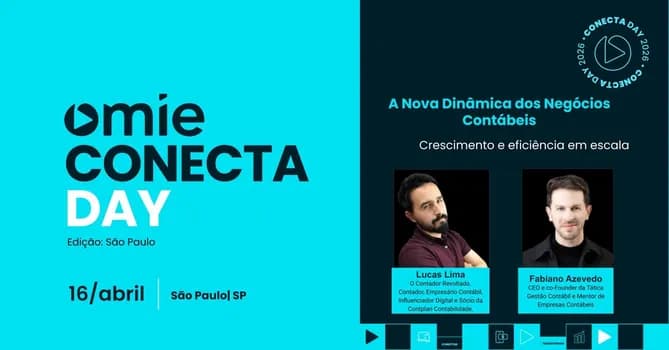 Imagem do Conecta Day - SP | A nova dinâmica dos negócios contábeis - Crescimento e eficiência em escala.