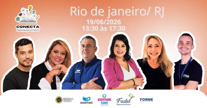 Imagem do Conecta Rio de Janeiro - Um encontro transformador para gestores escolares!