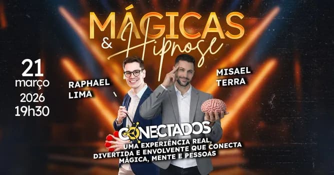 Imagem do Conectados | Show de Mágica e Hipnose ao Vivo em Londrina - PR