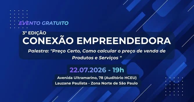 Imagem do Conexão Empreendedora - Networking entre empresários que buscam mais controle e lucratividade