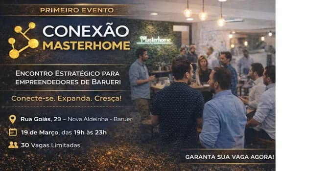 Imagem do Conexão Master Home Digital Encontro Estratégico para Empresários de Barueri