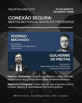 Imagem do Conexão Segura: Mentes Motivadas, Negócios Protegidos