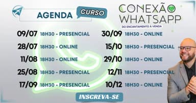 Conexão WhatsApp - Curso Presencial 12/11 em Porto Alegre