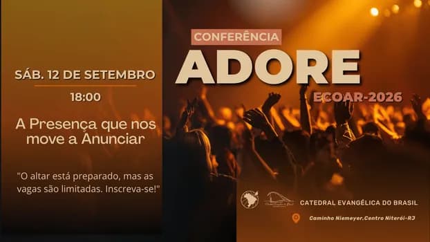 Imagem do CONFERÊNCIA ADORE