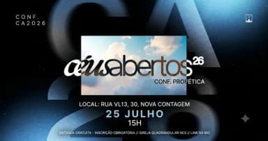 Conferência Céus Abertos em Contagem