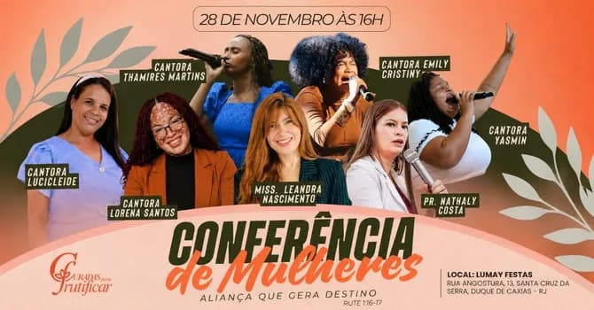 Imagem do Conferência Curadas para Frutificar 2026