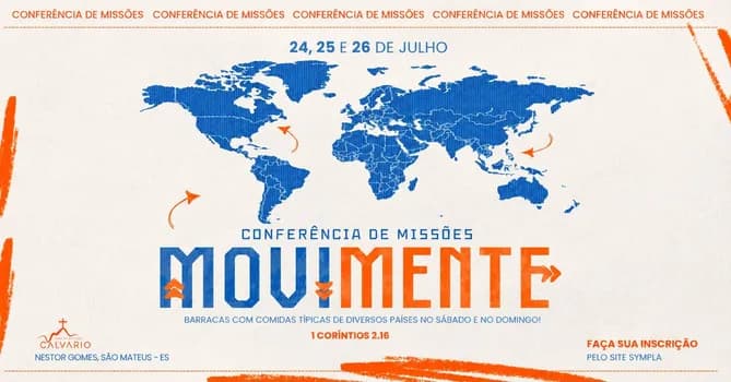 Imagem do Conferência de Missões MOVIMENTE 2026