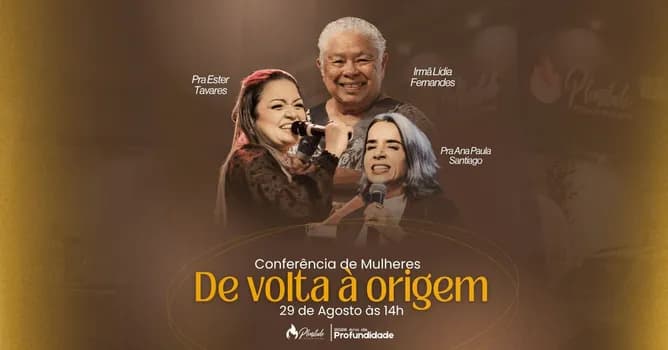 Imagem do Conferência de Mulheres Plenitude- De volta à origem