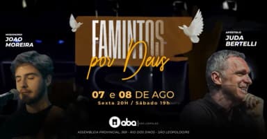 CONFERÊNCIA FAMINTOS POR DEUS COM JUDÁ BERTELLI em São Leopoldo