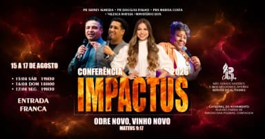 Conferência Impactus 2026 em Contagem