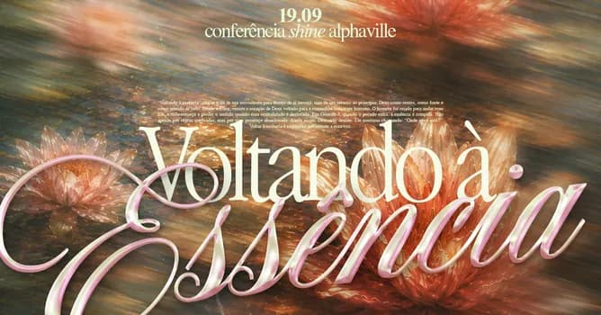 Imagem do CONFERÊNCIA SHINE ALPHAVILLE - VOLTANDO A ESSÊNCIA