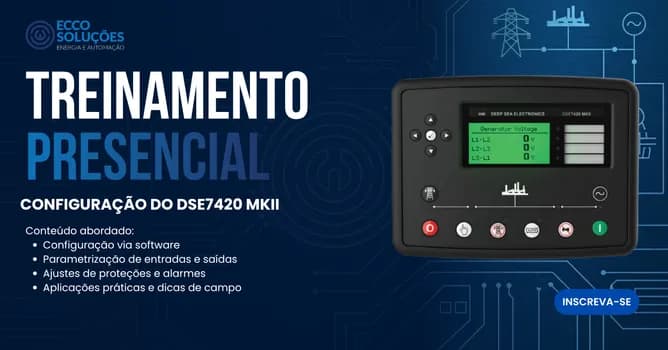 Imagem do CONFIGURAÇÃO DO MÓDULO DSE7420 MKII
