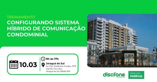 Imagem do Configurando sistema híbrido de comunicação condominial