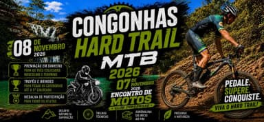 CONGONHAS HARD TRAIL-MTB CONMTB 2026 / VISITE O NOSSO INSTAGRAN @CONMTB em Congonhas do Norte