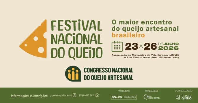 Imagem do Congresso Brasileiro do Queijo Artesanal