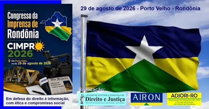 Imagem do Congresso da Imprensa de Rondônia - CIMPRO 2026