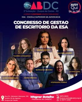 Imagem do CONGRESSO DE GESTÃO DE ESCRITÓRIO DA ESA