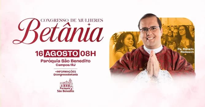 Imagem do Congresso de Mulheres Betânia