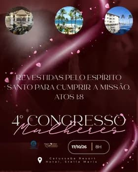 Congresso de mulheres Revestidas 2026 em Salvador
