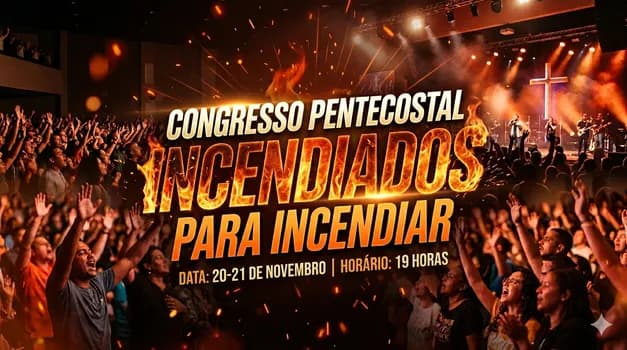 Imagem do Congresso Incendiados para ... (meia-entrada)