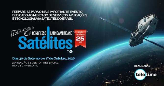 Imagem do Congresso Latinoamericano Satélites 2026
