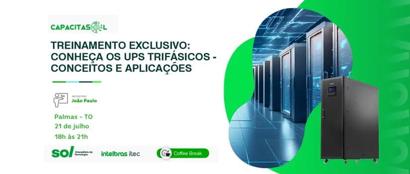 Imagem do Conheça os UPS trifásicos - Conceitos e aplicações