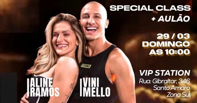 Imagem do CONNECTION - AULÃO INSTRUTORES FITDANCE + SPECIAL CLASS ALINE RAMOS E VINI MELLO - SP - ZONA SUL