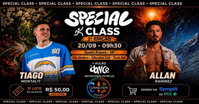Imagem do CONNECTION EVENTOS 2.EDIÇÃO - VENHA VIVER AS 4 ESTAÇÕES! - AULÃO INSTRUTORES ESTRELAS+SPECIAL CLASS