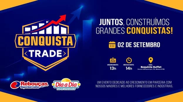 Imagem do CONQUISTA TRADE GRUPO REBOUÇAS 2026/27 - 1ª EDIÇÃO