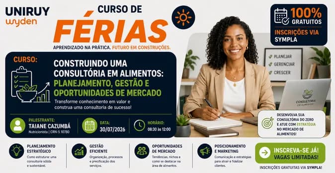 Imagem do Construindo uma consultória em alimentos: Planejamento, Gestão e Oportunidades de Mercado
