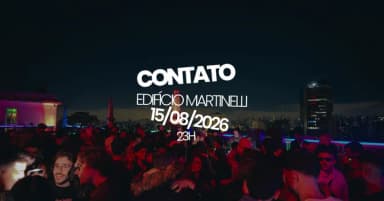 CONTATO no Edifício Martinelli! | 15.08 em São Paulo