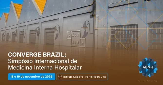 Imagem do CONVERGE BRAZIL: Simpósio Internacional de Medicina Interna Hospitalar