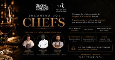 Conviva - O espaço de relacionamento do Origens e Conexões 2026 em Porto Alegre
