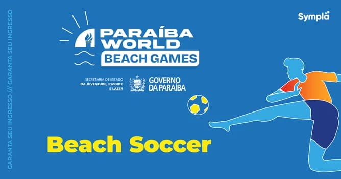 Imagem do Copa das Nações de Beach Soccer | Paraíba World Beach Games 2026