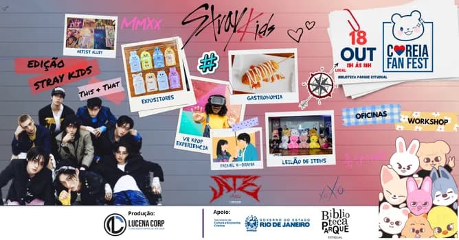 Imagem do Coreia Fan Fest 6° Edição :STRAY KIDS this & that