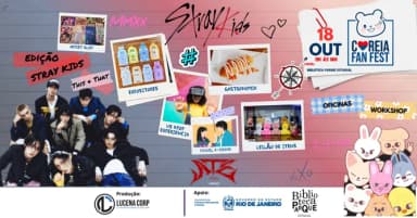 Coreia Fan Fest 6° Edição :STRAY KIDS this & that em Rio de Janeiro
