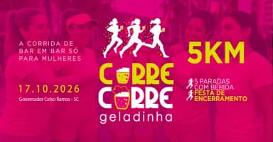 CORRE CORRE GELADINHA 2026 em Governador Celso Ramos