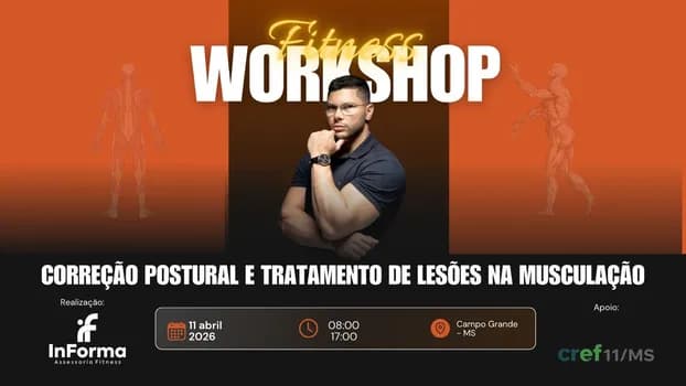 Imagem do CORREÇÃO POSTURAL E TRATAMENTO DE LESÕES NA MUSCULAÇÃO