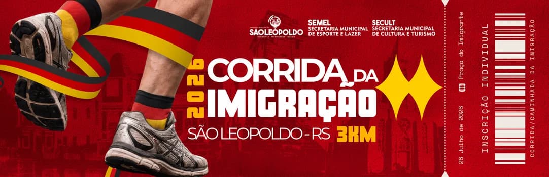 Imagem do CORRIDA / CAMINHADA DA IMIGRAÇÃO