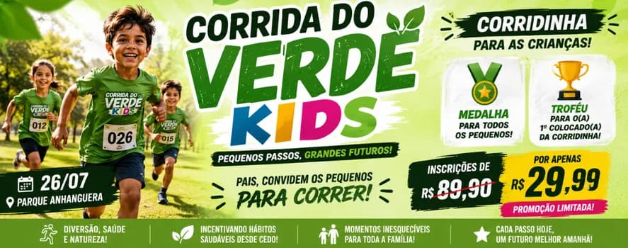 Imagem do CORRIDA DO VERDE KIDS