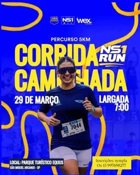 Imagem do CORRIDA E CAMINHADA NS1 RUN - SÃO MIGUEL ARCANJO SP