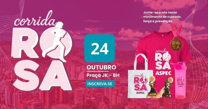 Imagem do Corrida e Caminhada Outubro Rosa ASPEC