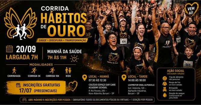 Imagem do Corrida Hábitos de Ouro